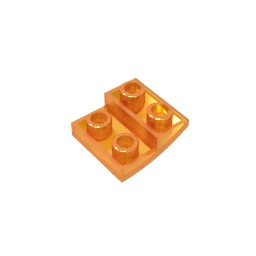 Pendiente Curva 2 x 2 Invertida-MyGobricksEs