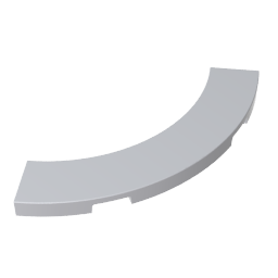 4x4 curved light panel