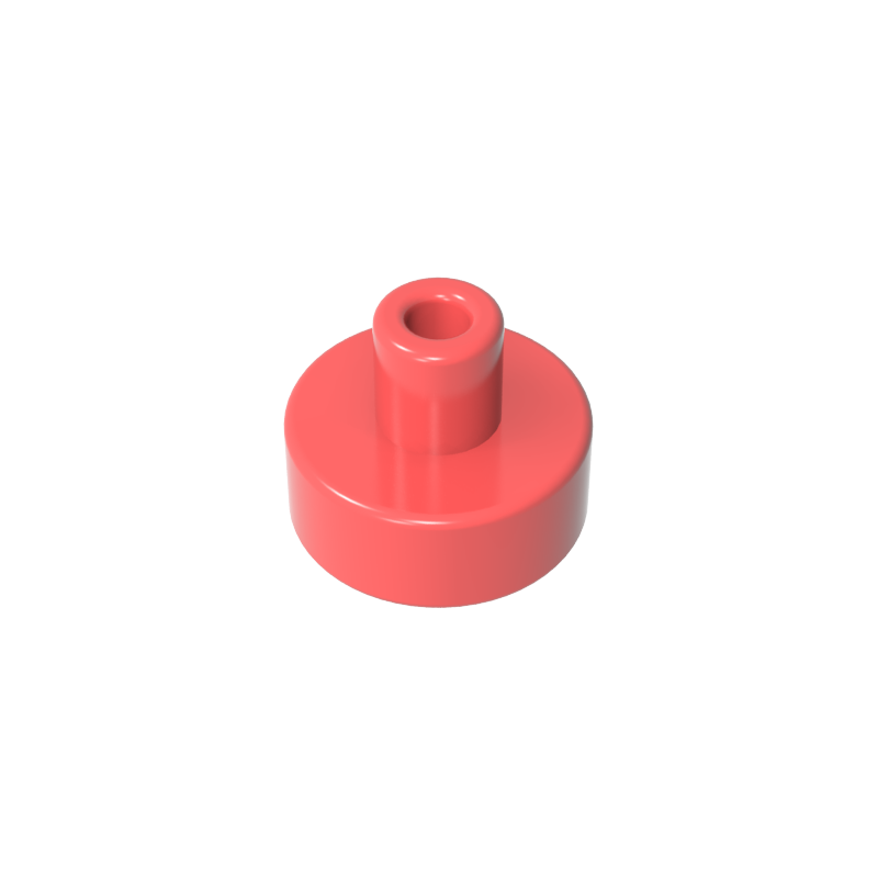 1x1 top hollow column circular plate