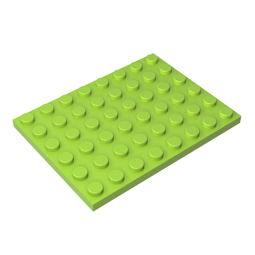 Placa 6 x 8-MyGobricksEs