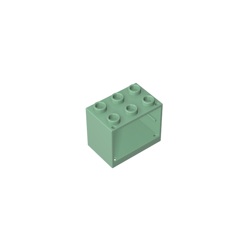 Armario 2 x 3 x 2 con montantes macizos-MyGobricksEs