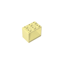 Armario 2 x 3 x 2 con montantes macizos-MyGobricksEs