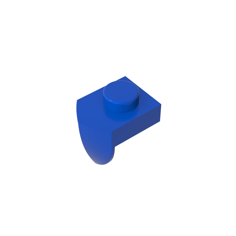 Placa Especial 1 x 1 con Diente Vertical-MyGobricksEs