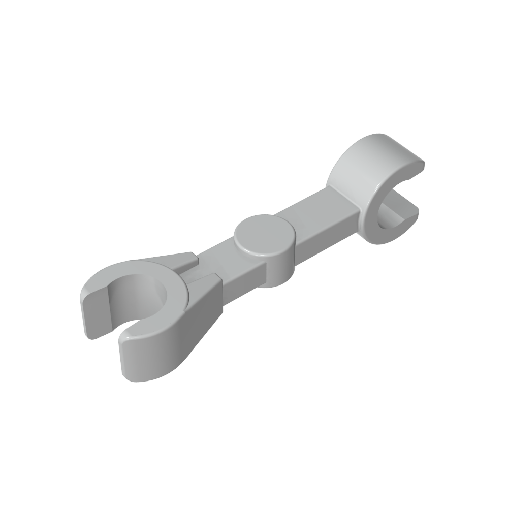 Brazo mecánico recto [2 clips a 90°]-MyGobricksEs