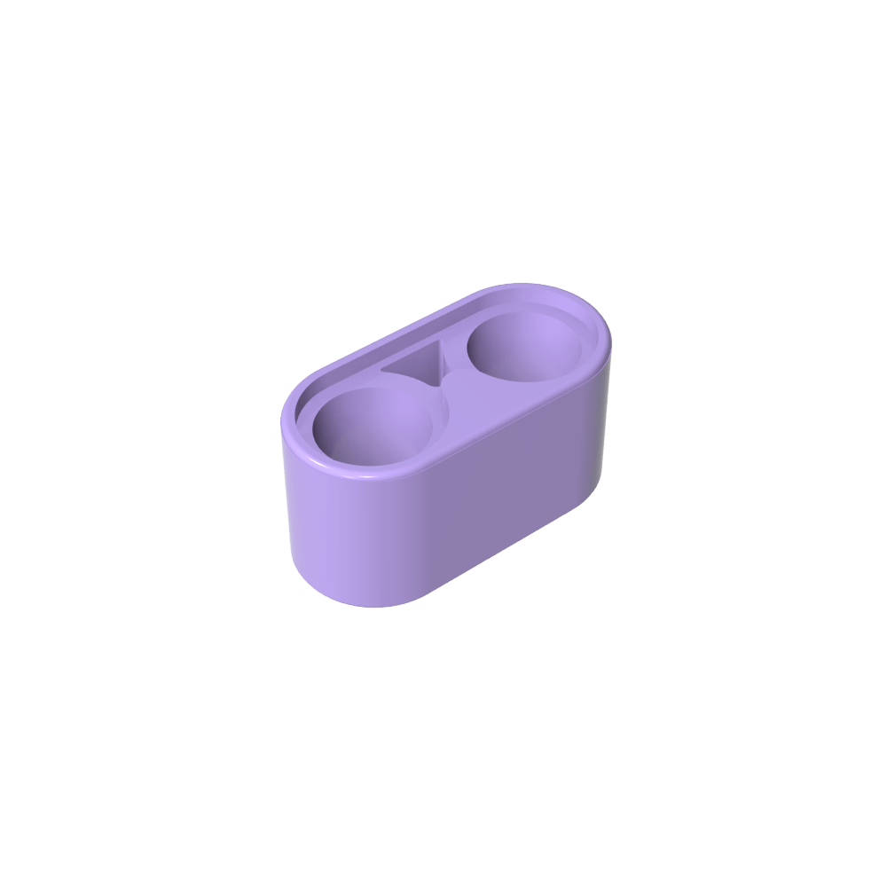 Viga técnica de 1 x 2 de espesor-MyGobricksEs