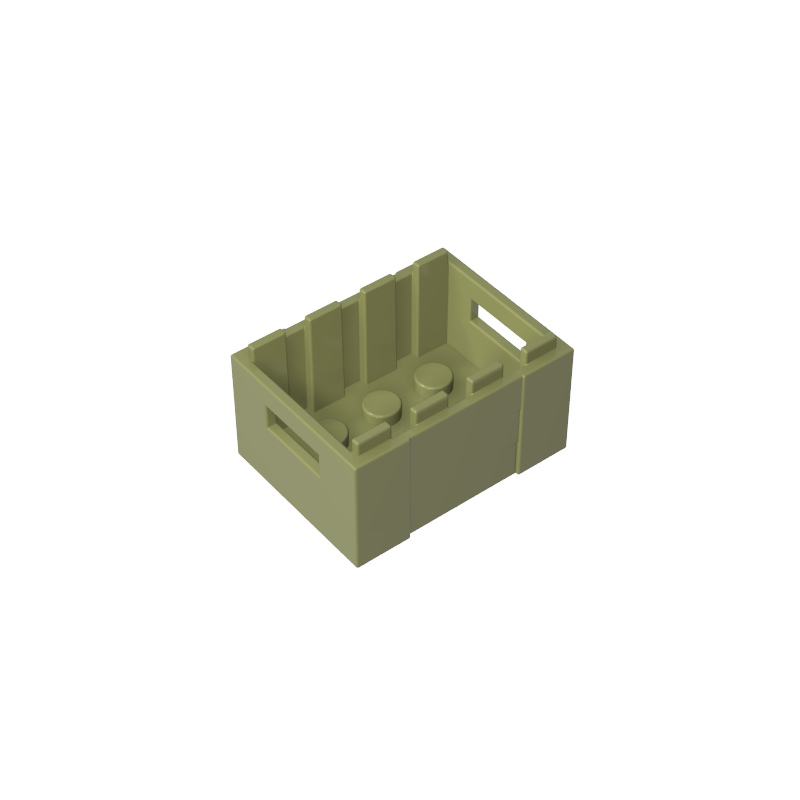 Caja / cajón con asideros-MyGobricksEs