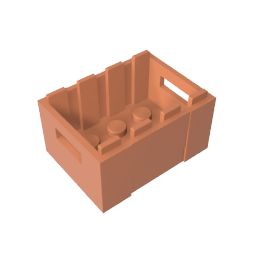 Caja / cajón con asideros-MyGobricksEs