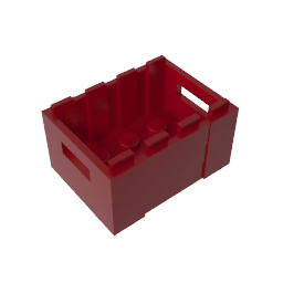Caja / cajón con asideros-MyGobricksEs