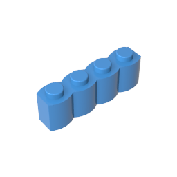 Empalizada especial de ladrillos de 1 x 4 [también conocida como tronco]-MyGobricksEs