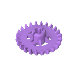 engranaje de corona de 24 dientes