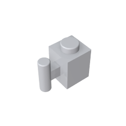 Ladrillo Especial 1 x 1 con Mango-MyGobricksEs