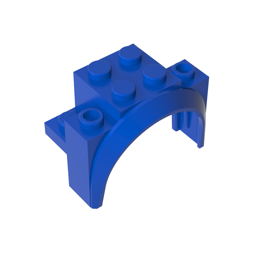 Paso de rueda, guardabarros 4 x 2 1/2 x 2 1/3-MyGobricksEs