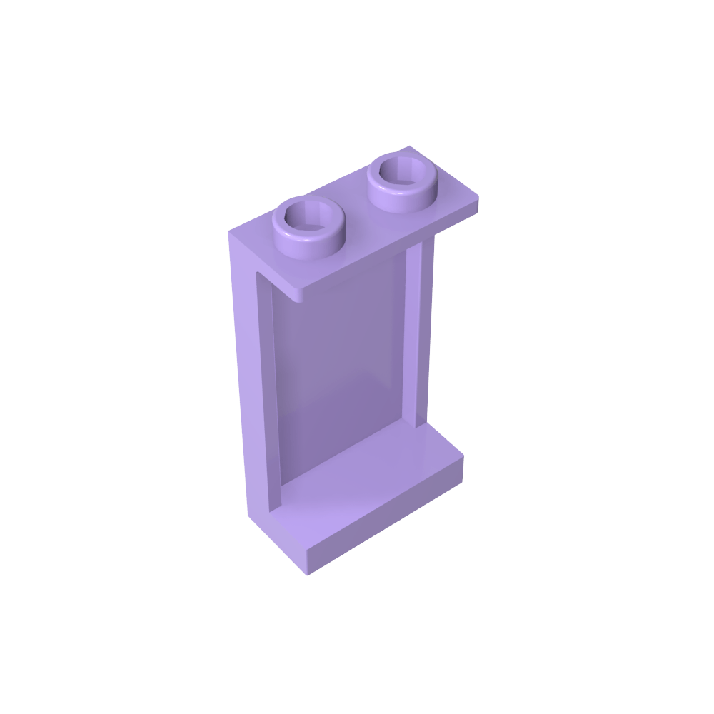 Panel 1 x 2 x 3 [Soportes laterales/Montantes huecos]-MyGobricksEs