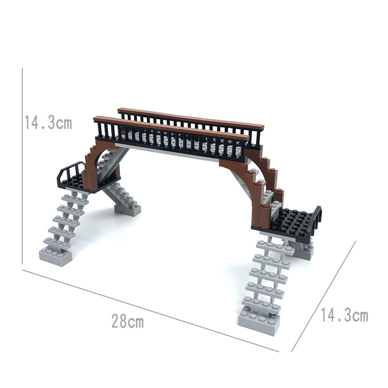 Compatible con vías de bloqueo de trenes, vías de desvío y accesorios de luces de señalización de trenes.