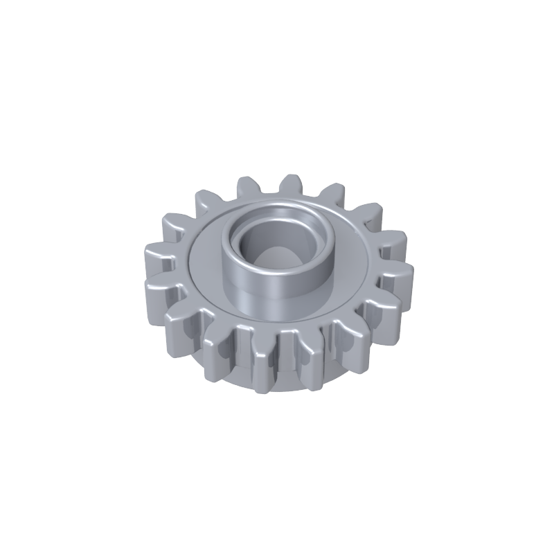 Engranaje Technic de 16 dientes con embrague [Dentado]-MyGobricksEs