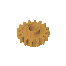 Engranaje Technic de 16 dientes con embrague [Dentado]-MyGobricksEs