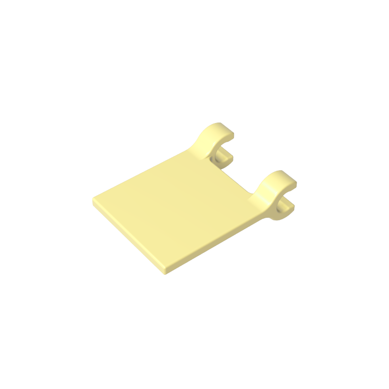 Bandera cuadrada de 2 x 2 [clips delgados]-MyGobricksEs