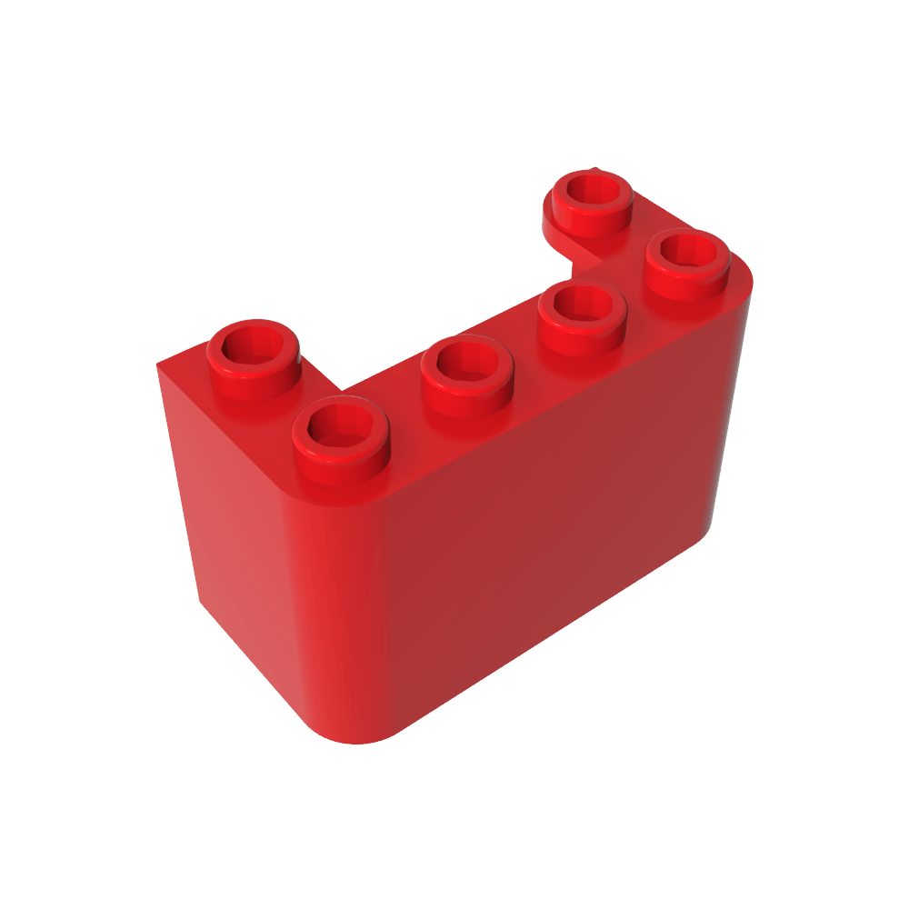 Parabrisas 2 x 4 x 2 Vertical-MyGobricksEs