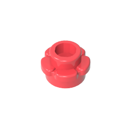 Planta, Flor, Plato Redondo 1 x 1 con 5 Pétalos-MyGobricksEs