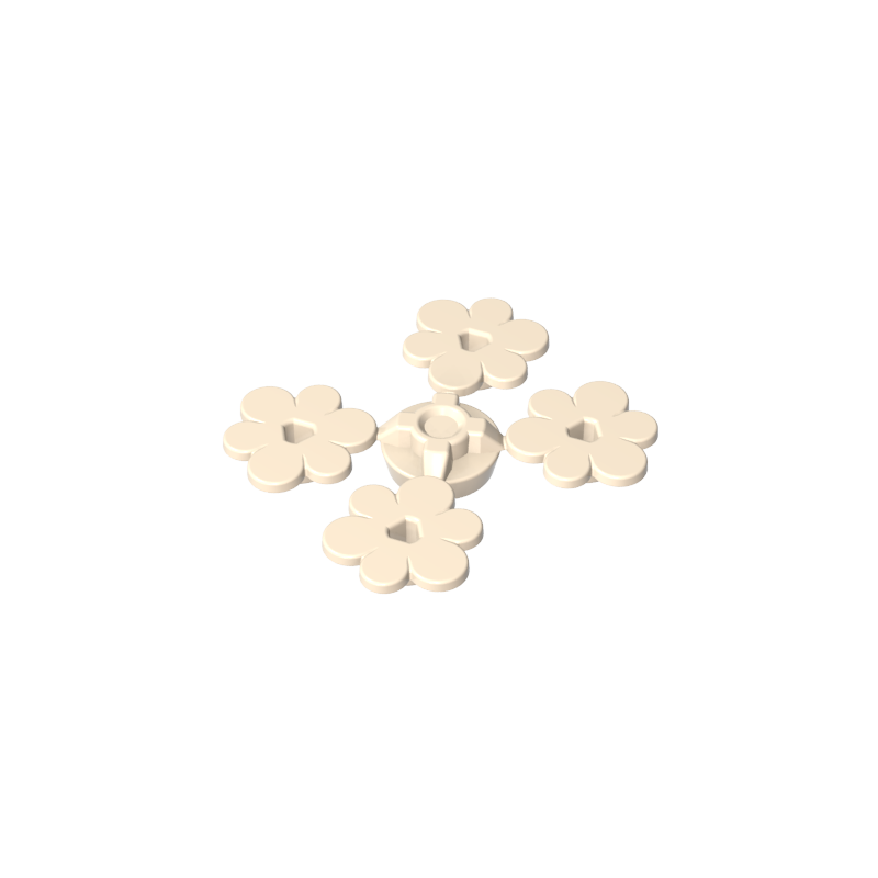 Planta, Flor - Pequeña-MyGobricksEs