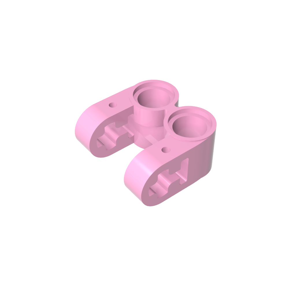 Conector de eje y pasador Technic, perpendicular, doble división-MyGobricksEs