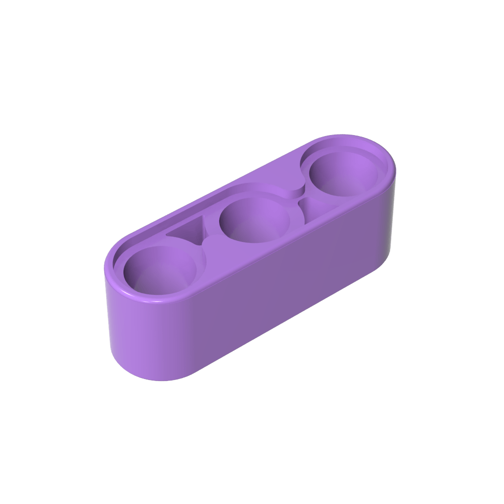 Viga técnica de 1 x 3 de espesor-MyGobricksEs