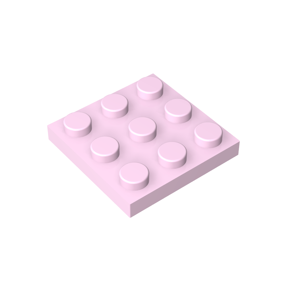 Placa 3 x 3-MyGobricksEs