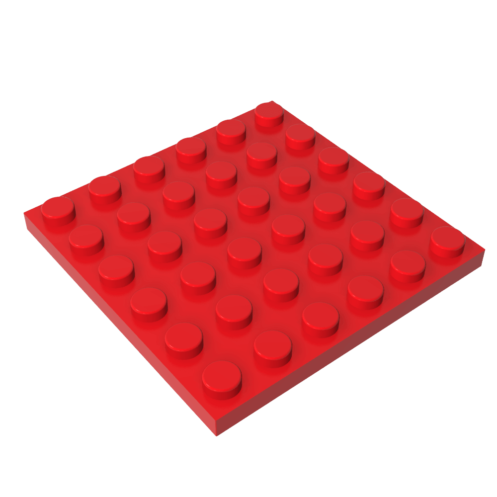 Placa 6 x 6-MyGobricksEs
