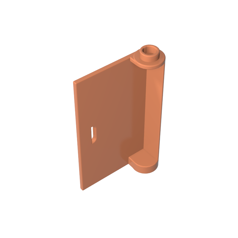 Puerta 1 x 3 x 4 Izquierda con Tirador Fino-MyGobricksEs