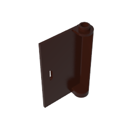 Puerta 1 x 3 x 4 Izquierda con Tirador Fino-MyGobricksEs