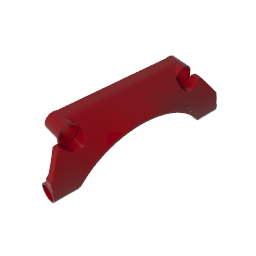 Panel técnico para guardabarros de coche arqueado 3 x 9 x 2-MyGobricksEs