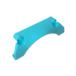 Panel técnico para guardabarros de coche arqueado 3 x 9 x 2-MyGobricksEs