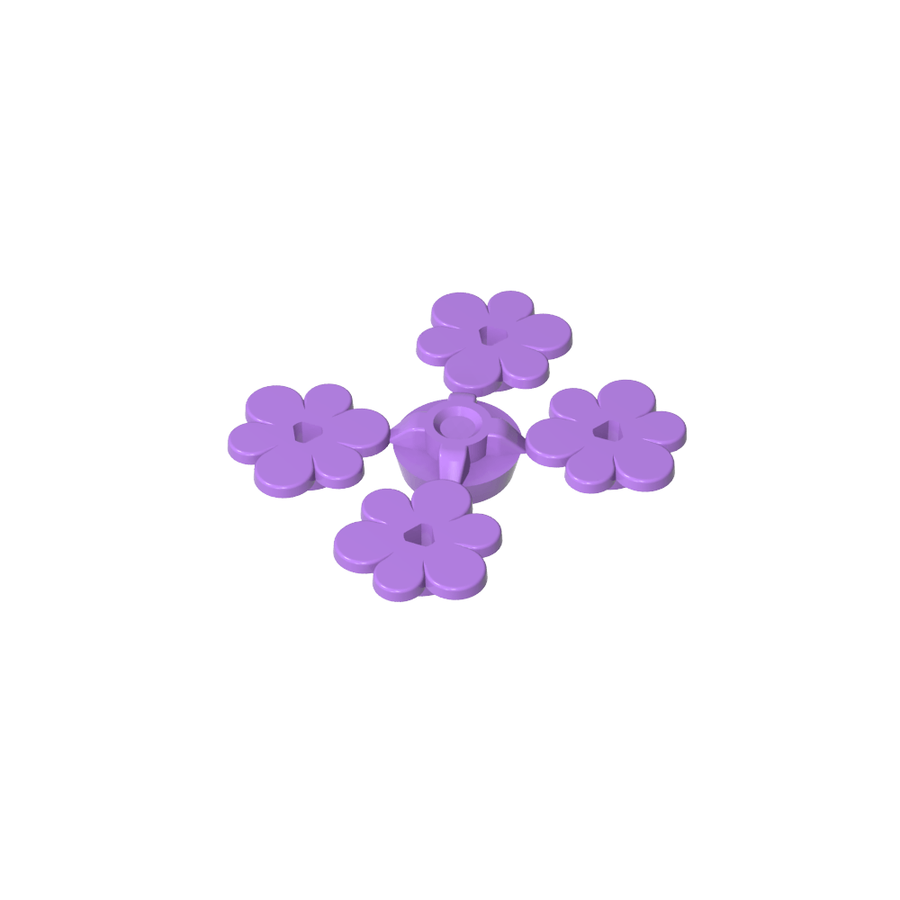 Planta, Flor - Pequeña-MyGobricksEs