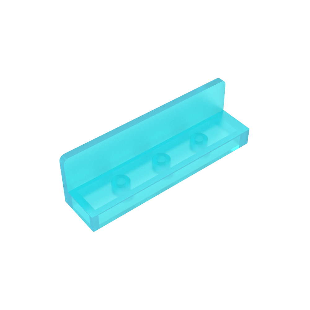 Panel 1 x 4 x 1 con esquinas redondeadas [Pared delgada]-MyGobricksEs