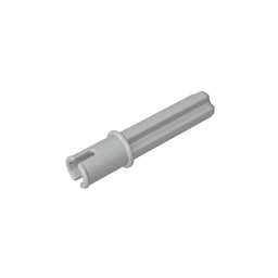 Technic, Eje 2L con Pasador sin Crestas de Fricción-MyGobricksEs