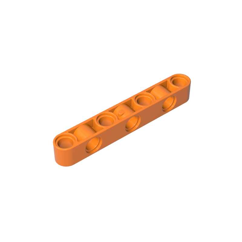 Viga técnica de 1 x 7 de espesor con agujeros alternados-MyGobricksEs