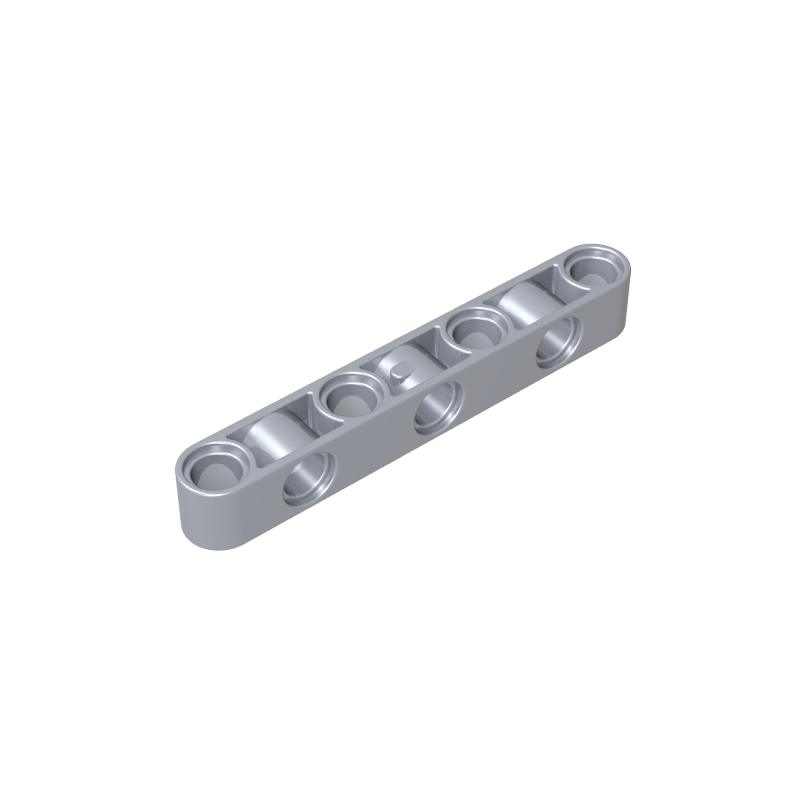 Viga técnica de 1 x 7 de espesor con agujeros alternados-MyGobricksEs