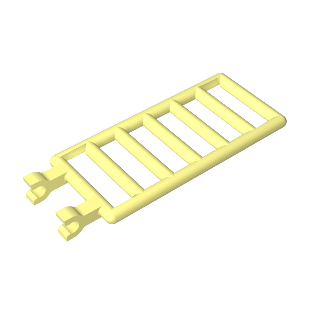 Barra 7 x 3 con clips dobles (escalera)-MyGobricksEs