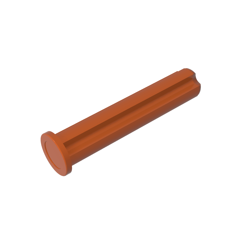 Eje Technic 3 con tope-MyGobricksEs