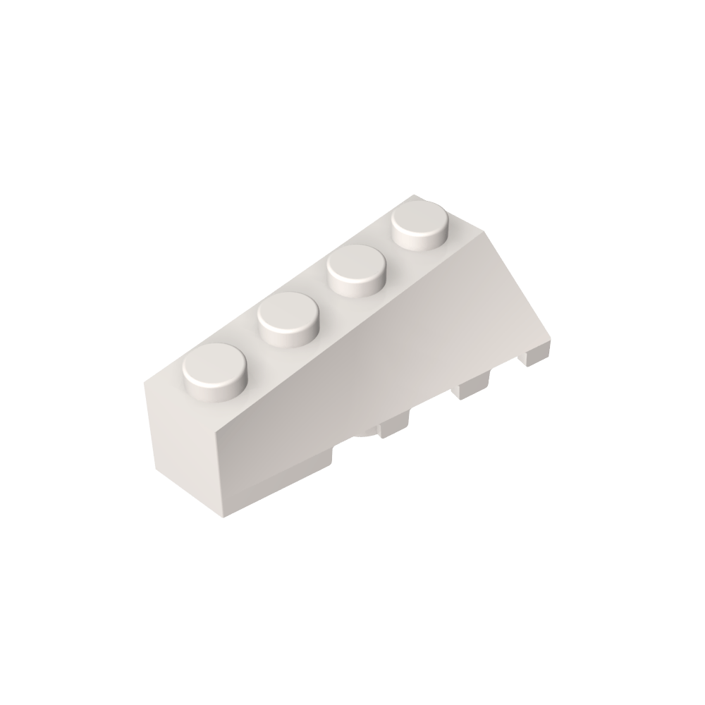Cuña inclinada 45° 4 x 2 izquierda-MyGobricksEs