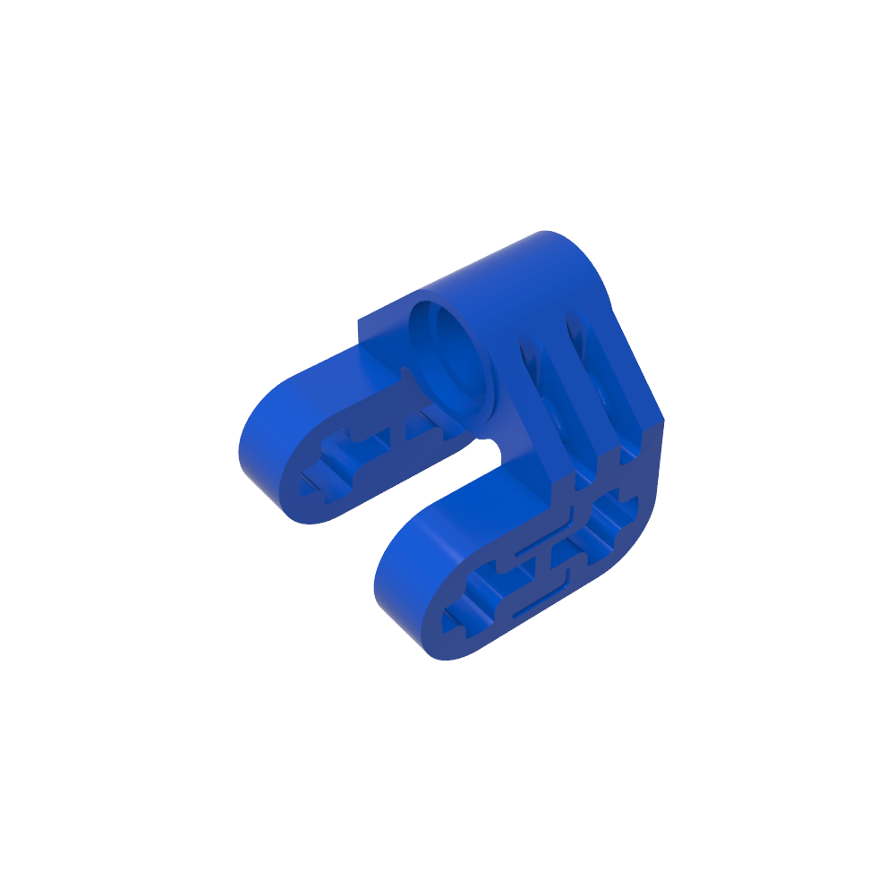 Conector de eje y pasador Technic con división perpendicular-MyGobricksEs