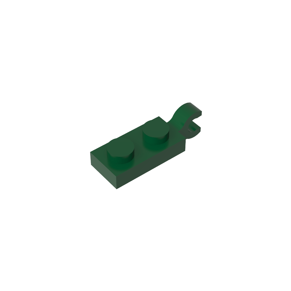 Placa Especial 1 x 2 con Clip Horizontal en el Extremo-MyGobricksEs