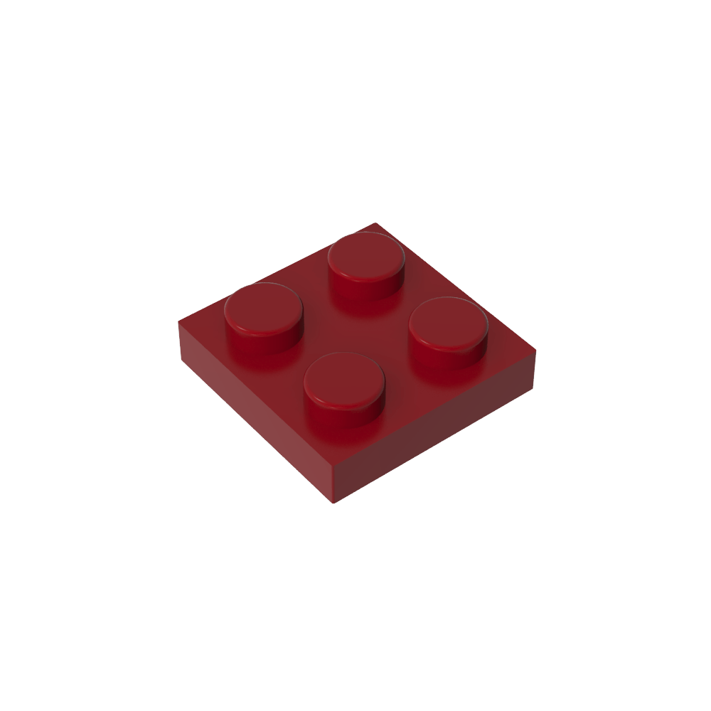 Placa 2 x 2-MyGobricksEs