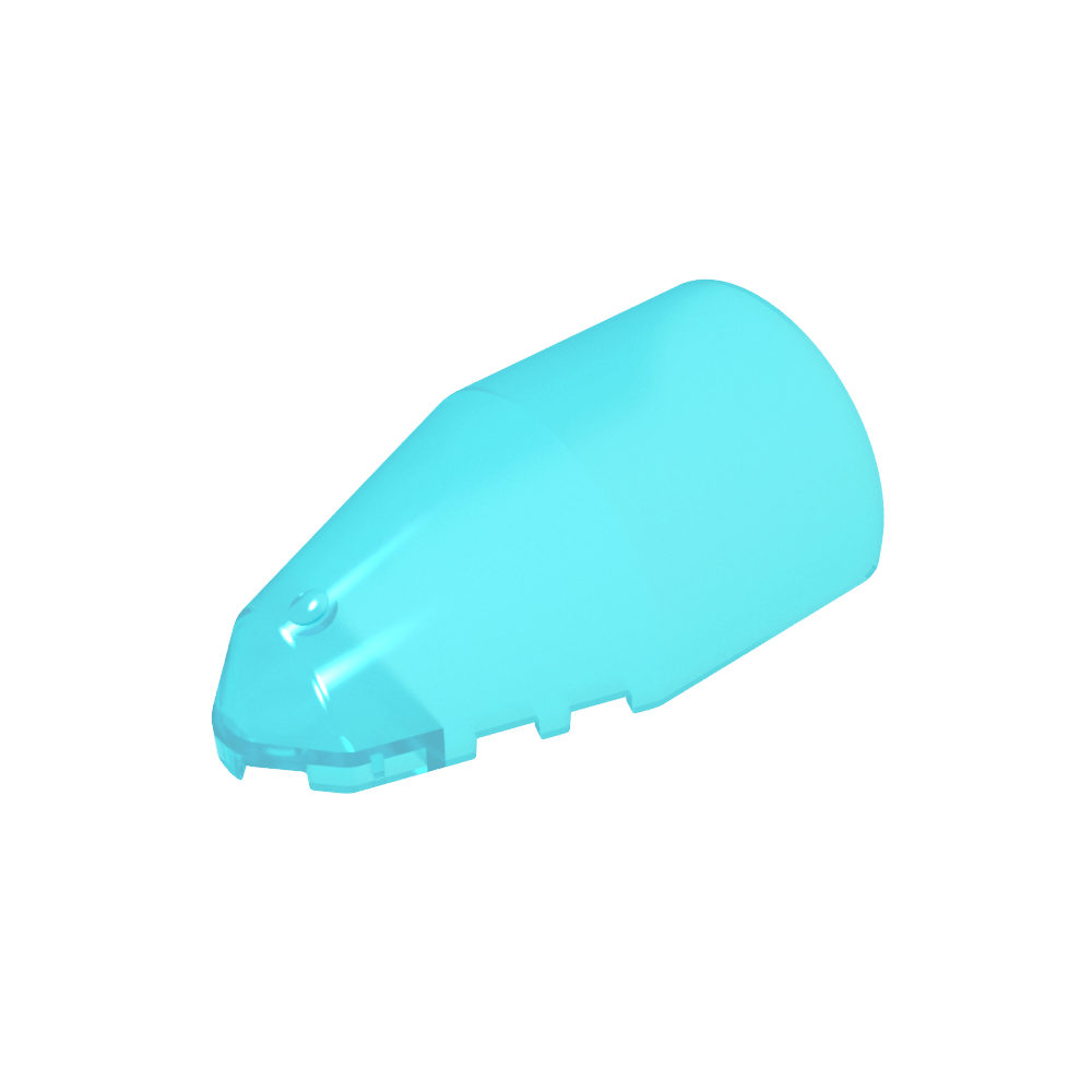 Parabrisas 7 x 4 x 2 redondo-MyGobricksEs