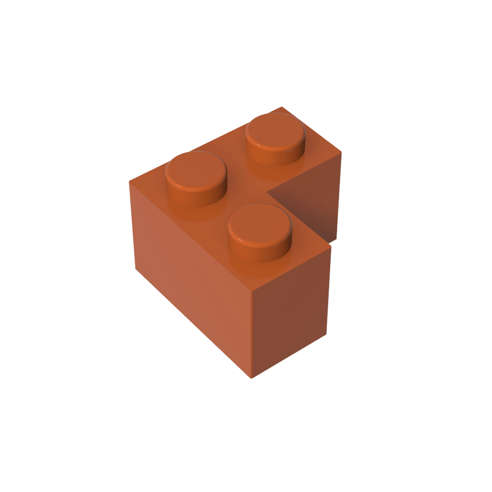 Ladrillo 2 x 2 Esquina-MyGobricksEs
