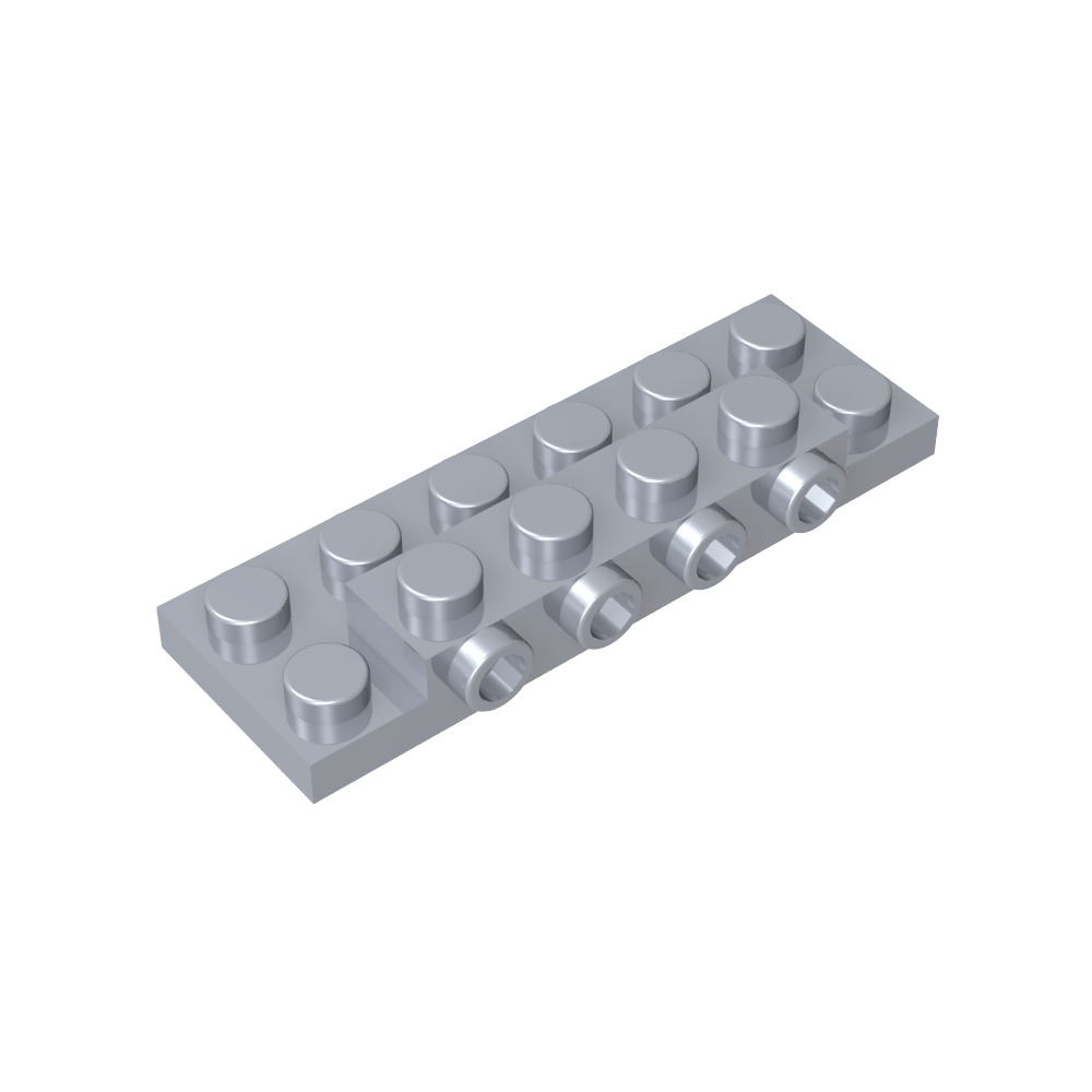 Placa especial 2 x 6 x 2/3 [cuatro pernos en el lateral]-MyGobricksEs