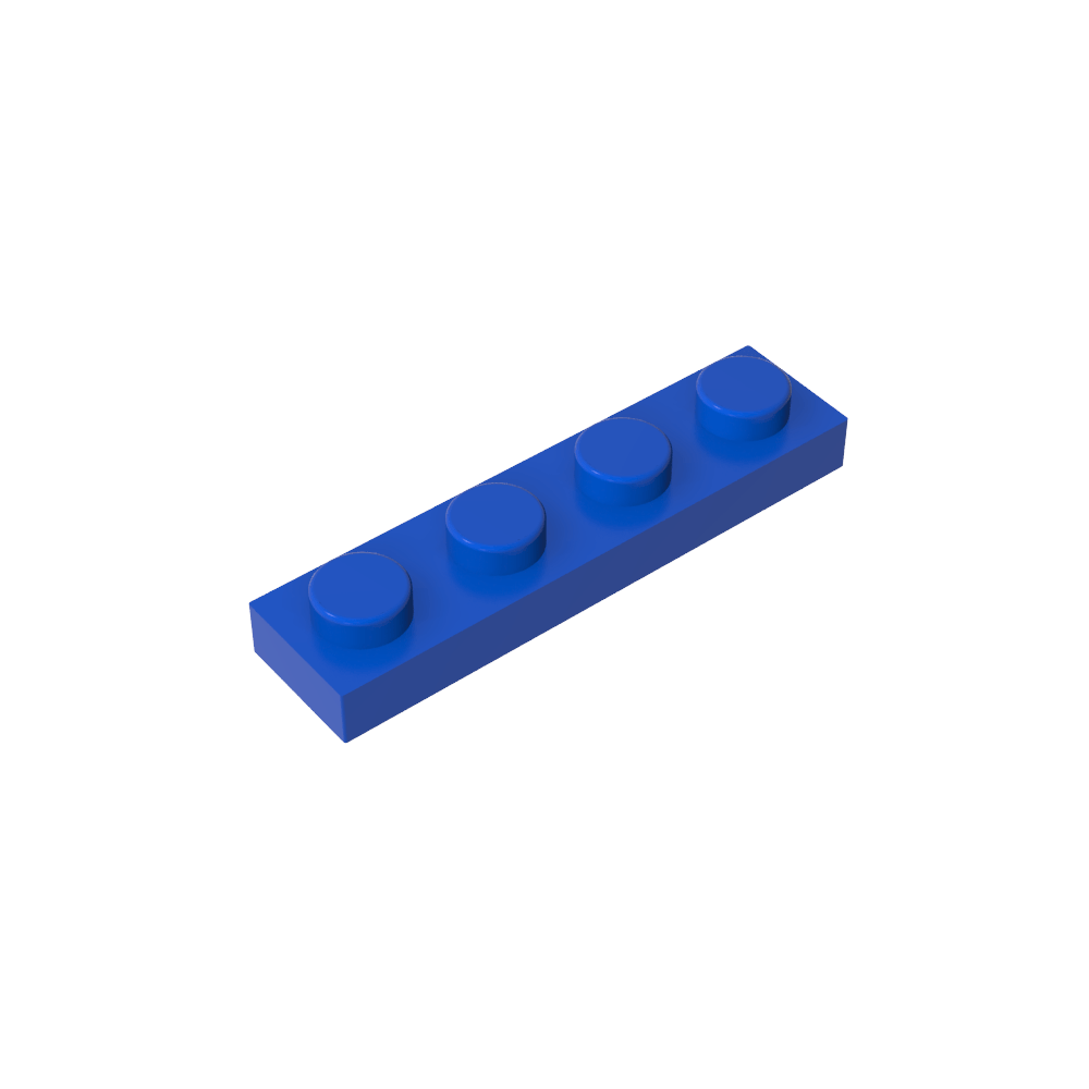 Placa 1 x 4-MyGobricksEs