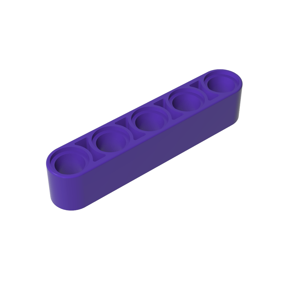 Viga técnica de 1 x 5 de espesor-MyGobricksEs