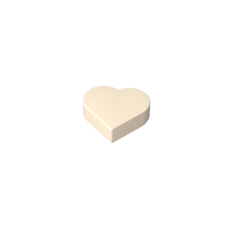 Azulejo 1 x 1 Corazón-MyGobricksEs