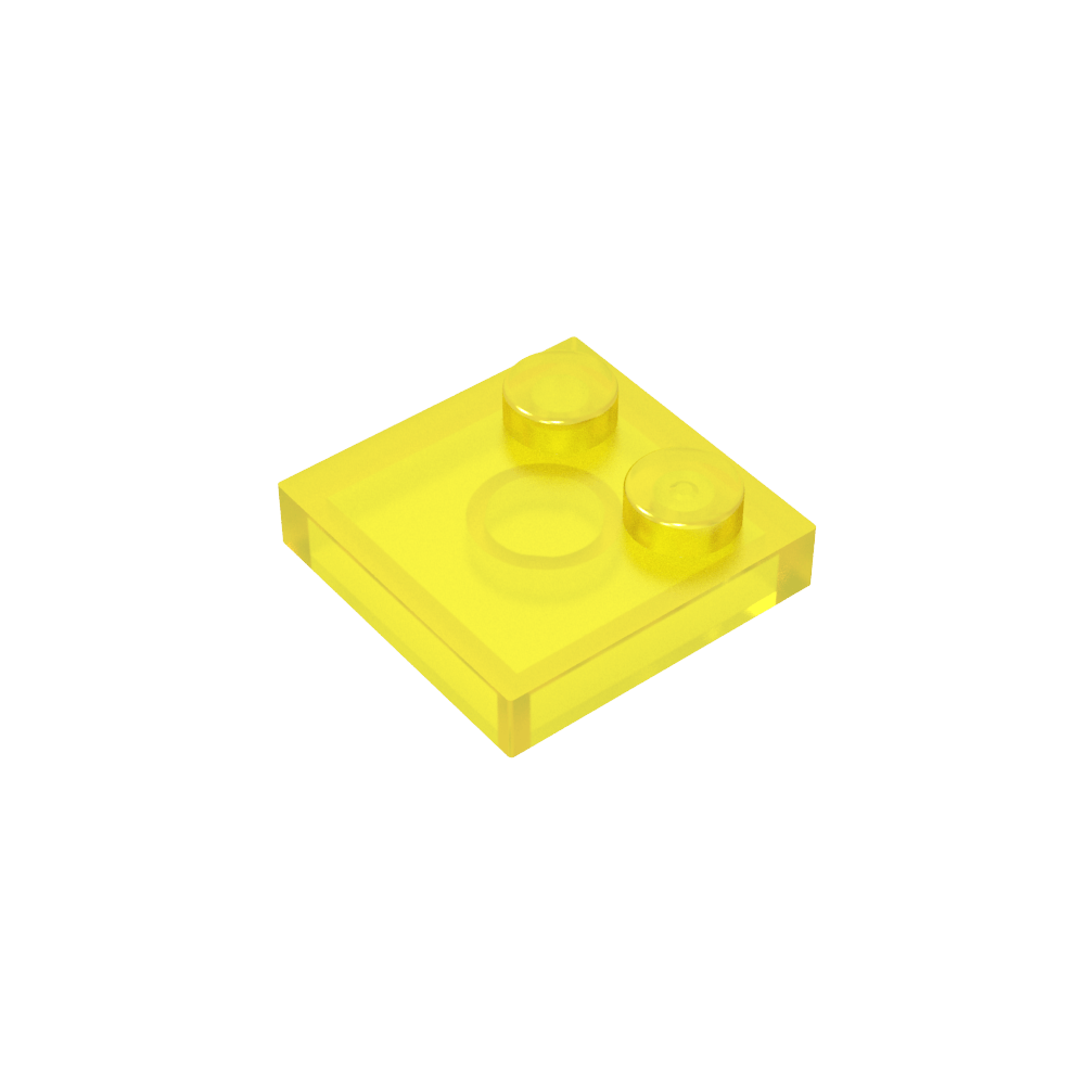 Placa Especial 2 x 2 con Solo 2 tacos-MyGobricksEs